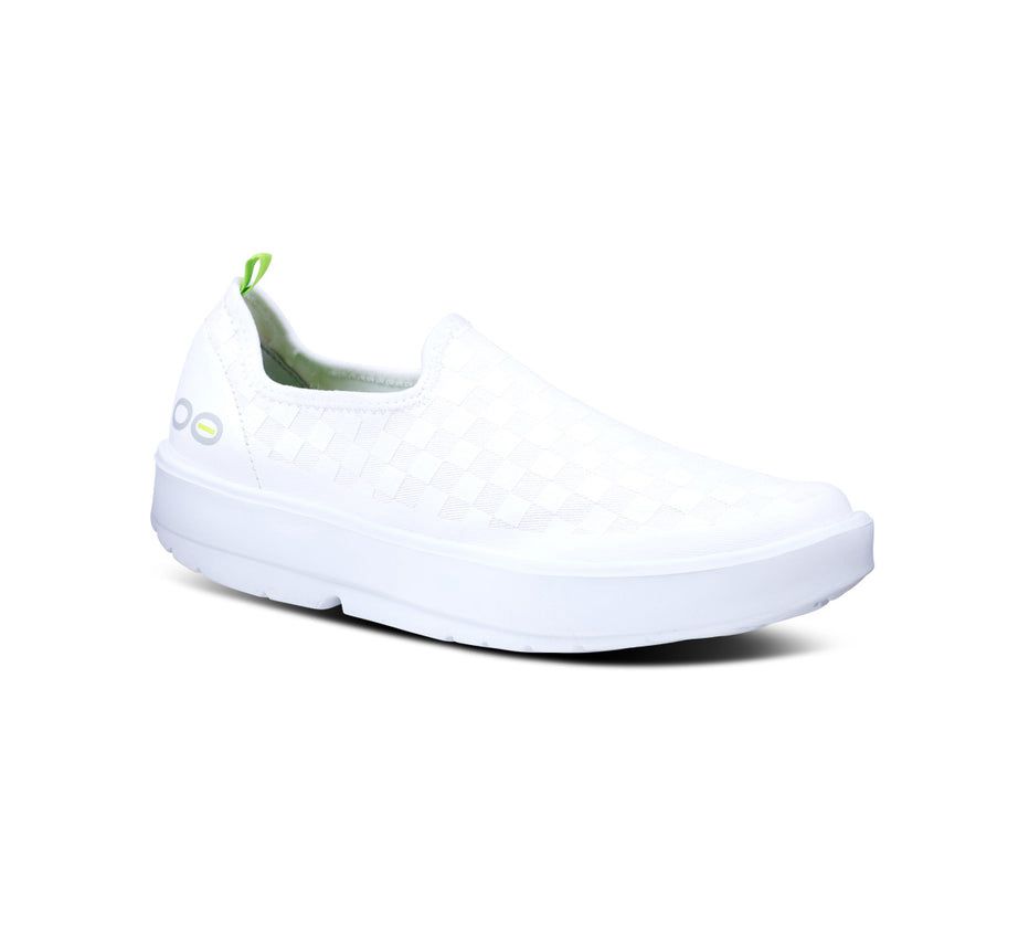 Oofos Women's Oomg Eezee Low - Slip On Shoes White ( FNSGQ-4602 )